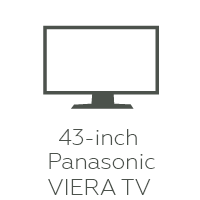 43-inch Panasonic VIERA TV